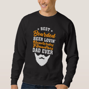 Best Bearded Beer Lovin' Pembroke Welsh Corgi Dad Sweatshirt