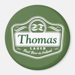 Best Beer Personalised Magnet
