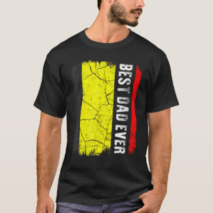 Best Belgian Dad Ever Belgium Flag Father's Day T-Shirt