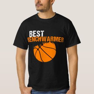 Best Benchwarmer Substitute Player Basketball T-Shirt