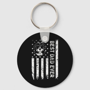 Best Bernese Mountain Dog Dad Ever Fathers Day Usa Key Ring