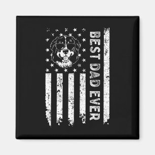 Best Bernese Mountain Dog Dad Ever Fathers Day Usa Magnet