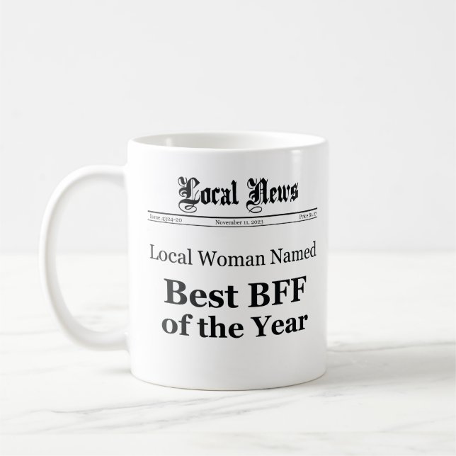 Best BFF of The Year Mug (Left)