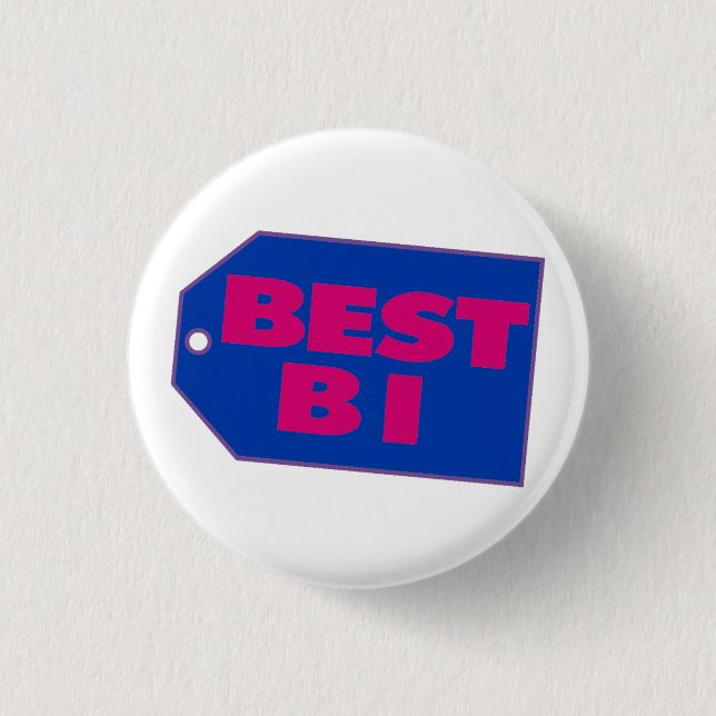 Best Bi 3 Cm Round Badge (Front)