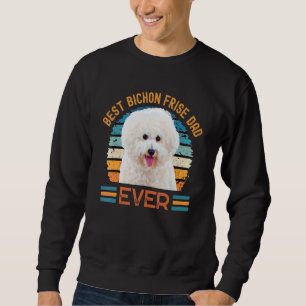 Best Bichon Frise Dad Ever Dog Father's Day Tee