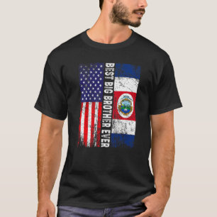 Best Big Brother Ever Father's Day Costa Rica Us T-Shirt