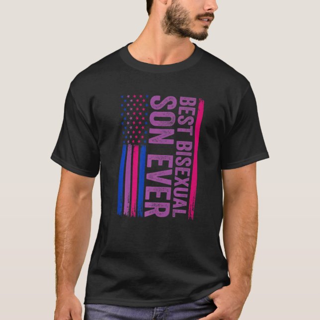 Best Bisexual Son Ever Bisexual   T-Shirt (Front)