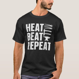 Best Blacksmith Art For Men Blacksmithing Forging T-Shirt