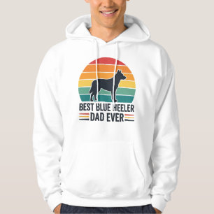 Best Blue Heeler Dad Ever Vintage Dog Dad Design_1 Hoodie