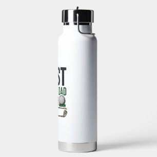 Best Bonus Dad by Par Golf Shirt Design_1 Water Bottle