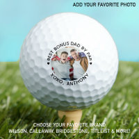 Best BONUS DAD By Par Personalised Photo