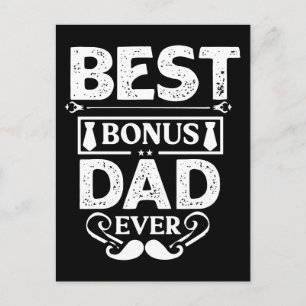 Best Bonus Dad Ever Postcard
