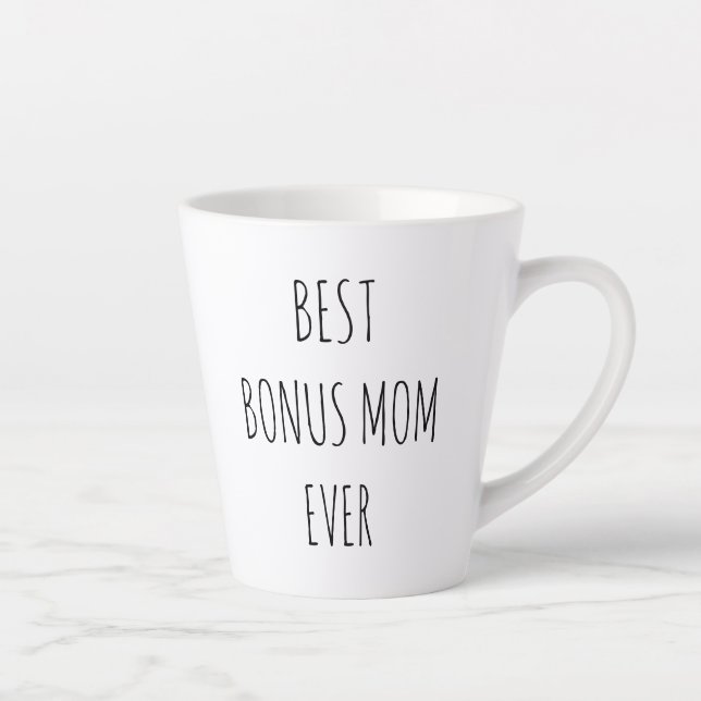Best Bonus Mum Ever Latte Mug (Right)