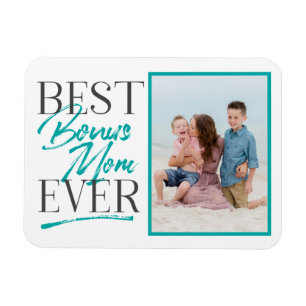 Best Bonus Mum Ever Stepmom Gift Magnet