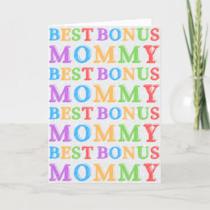Best Bonus Mummy Mother's Day Card