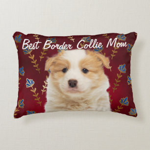 Best Border Collie Mum Accent Pillow