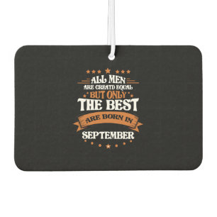 Best Born In September Car Air Freshener