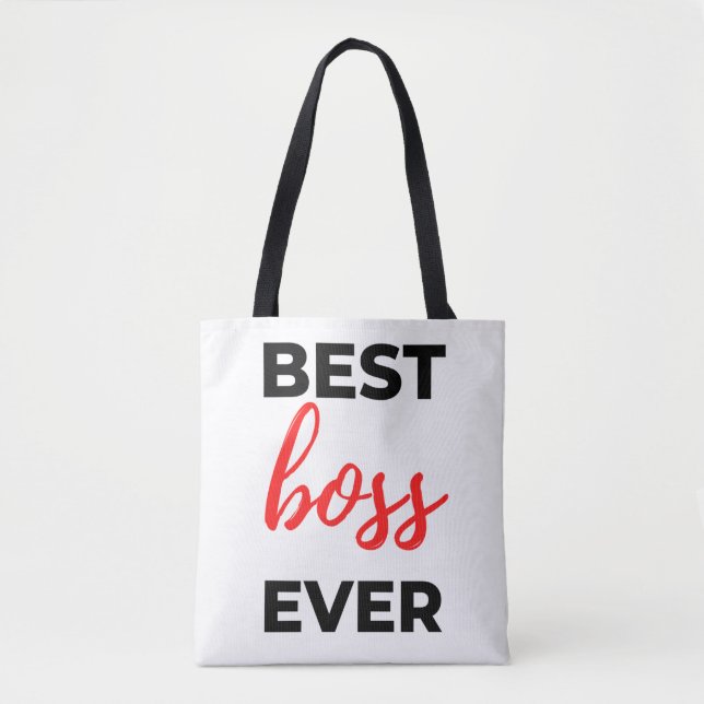 Best Boss Ever 2 Tote Bag (Front)