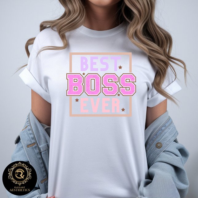 Best Boss Ever Business Casual Graphic T Shirt (Creator Uploaded)
