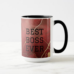 "Best Boss Ever" Customisable Coffee/Tea Mug
