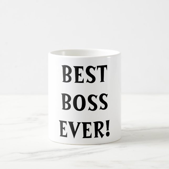 "Best Boss Ever" mug (Center)