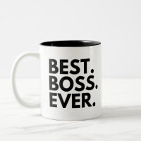 BEST BOSS EVER Personalised 
