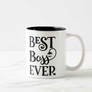 Best Boss Ever Two-Tone Coffee Mug