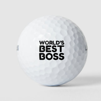 BEST BOSS GOLF BALLS