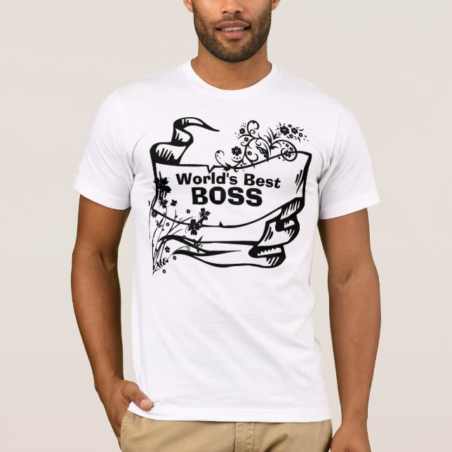 Best Boss T-Shirt (Front)
