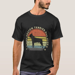 Best Boston Terrier Dad Ever Father Day T-Shirt