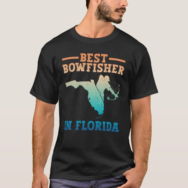 Best Bowfisher In Louisiana - Bowfishing Fishing T-Shirt (Front)