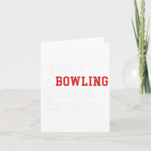 Best Bowling Coach Ever Bowler Coach Bowling Playe Card