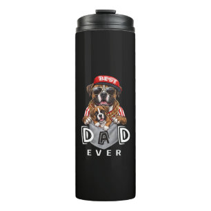 Best Boxer Dad Ever Thermal Tumbler
