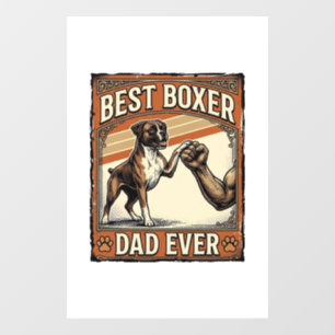 Best Boxer Dad Ever Vintage Dog Dad