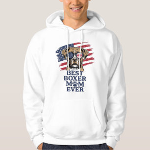 Best Boxer Mum Ever Patriotic Dog Shirt Design_1
