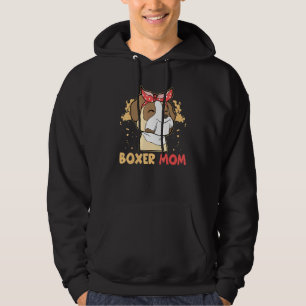 Best Boxer Mum Mummy Dog Owner Mother Hoodie