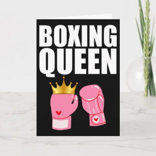 Best Boxing Art For Girls Women Gloves Boxing Spor Card