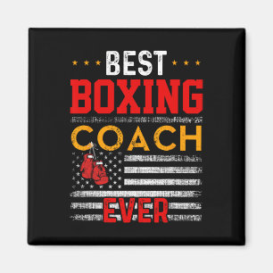 Best Boxing Coach Ever Funny Boxing Coach Training Magnet