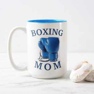Best "BOXING MOM" Ever! Mother's Day Two-Tone Coffee Mug