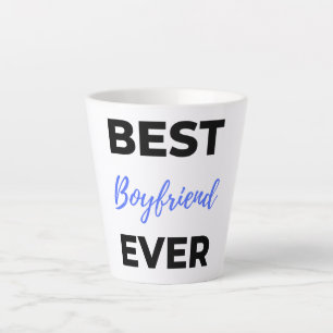 Best Boyfriend Ever Black Latte Mug