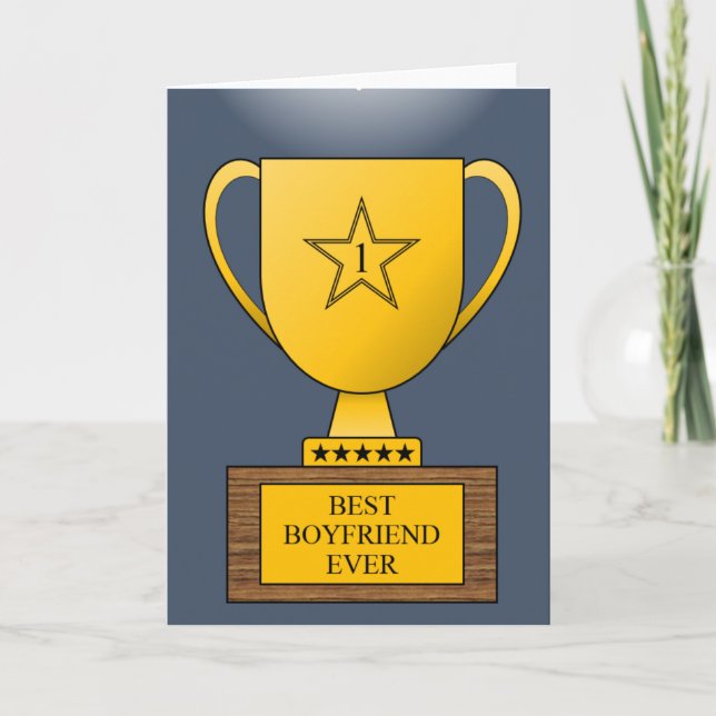 Best Boyfriend Ever Card (Front)