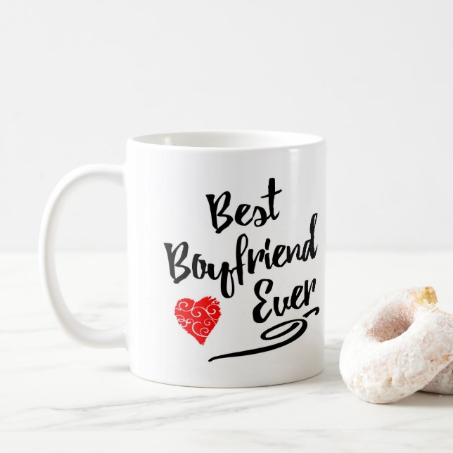 Best Boyfriend Ever Coffee Mug (With Donut)