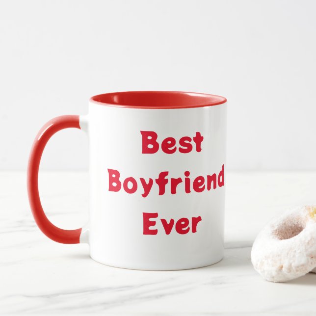 Best  Boyfriend  Ever Coffee Mug (With Donut)