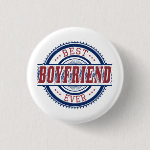 Best Boyfriend Ever Custom Button