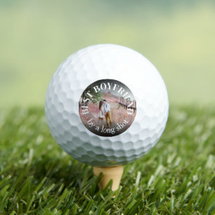 Best Boyfriend Love Photo Golf Balls