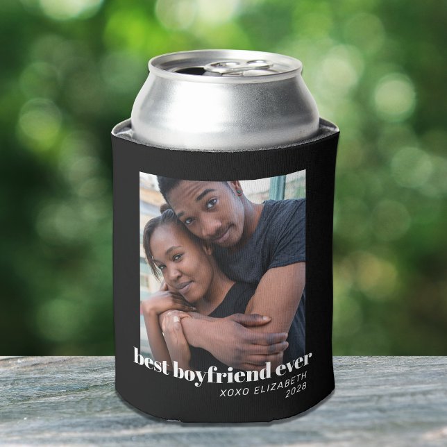 Best Boyfriend Photo Can Cooler (Creator Uploaded)
