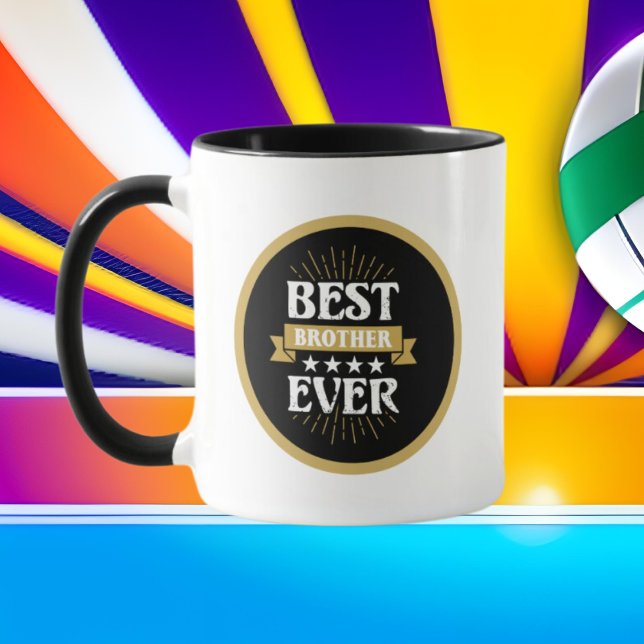 Best Brother ever add monogram Mug (Creator Uploaded)