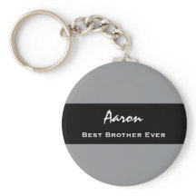 Best Brother Ever Grey and Black Custom Name Z13