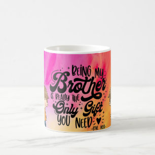 Best Brother Ever Mug with Heartfelt Love Message