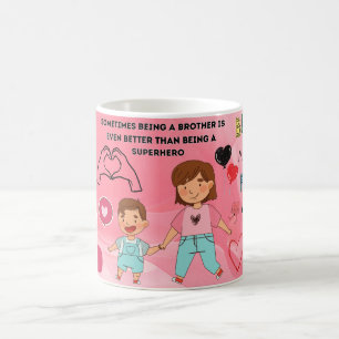 Best Brother Ever Mug with Heartfelt Love Message